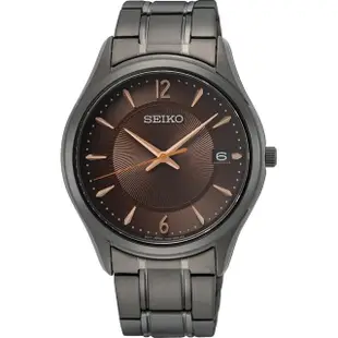 【SEIKO 精工】CS 簡約大三針時尚情侶對錶 SK038 39.4/29.9mm(6N52-00D0U/SUR519P1+6N22-00N0U/SUR521P1)