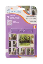 Baby Window Sliding Door Glass Guard Protector Toddler Children Kids Safety Lock