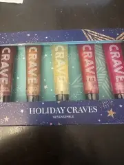 Avon Holiday Craves Lip Gloss Set Of 5 Flavors Discontinued