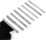 [KUHBDIE] Silver Standard Security Tie Clip Business Formal Men's Groom Wedding Metal Tie Clip