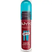 NYX PMU Lip Iv Hydrating Gloss Stain Lip Gloss - Berry Thirsty, Berry Thirsty
