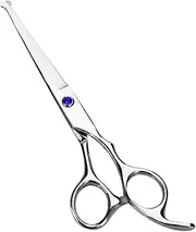 Lplpgg Hair Cutting Scissors Set Professional Hair cut Scissors Kit with Cutting Scissors Thinning Scissors Hairdressing Shears Set for Barber Salon (Blue)