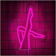 Sign Lamp Lady Neon Sign LED Light For Home Bedroom Bar Cafe Birthday Party Wedding Man Cave Game Room Wall Decor 19.5cmx30cm