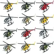 Airplane Toys,Helicopter Toys for Boys 3 4 5 6 7 Year Old,Kids'Play Vehicles Airplanes Birthday Party Favor Gifts for Toddler Kids 2-8 Years Old (12 Pack)