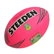 Steeden NRL Mighty Touch Trainer Ball Pink 5
