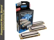 Hohner Blues Harp Pro Pack - 3-harmonicas keys C, G, A