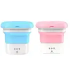 Travel Mini Portable Washing Machine Laundry Tub Foldable Clothes Bucket Washer