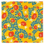 Musubi Furoshiki Furoshiki 70cm Kata Kata Kohare Hummingbird Yellow Made in
