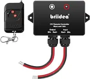 Briidea 12 Volt 30A Wireless Remote Control Switch, 300ft Wireless Remote Control Range, Ideal for Agricultural Sprayers, Spray Pumps, IP67 Waterproof