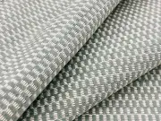 Thibaut Small Scale Interlock Zipper Fabric- Block Texture Seafoam 3.5 yd W74235