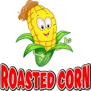 Corn Roasted Sweet Concession Food Truck Stand Vinyl Menu Sign Decal 14"