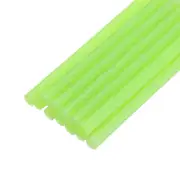 12pcs Mini Hot Glue Sticks for Glue Gun 0.27-inch x 4-inch Glitter Green