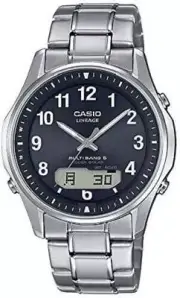CASIO LINEAGE LCW-M100TSE-1A2JF Solar Radio Men's Watch Titanium New in Box
