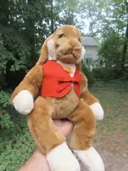 Steiff JOLLY Bunny Rabbit Knopf Im Ohr 122828 17" Big Plush Germany