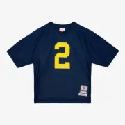 Mitchell & Ness Charles Woodson Navy Michigan Wolverines Jersey College Vault 1