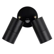 Tivah Double Adj. Wall Pillar Light with Sensor CCT in Black Havit Lighting - HV1325T-PIR, HV1326T-PIR
