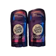 Lady Speed Stick Antiperspirant WILD FREESIA Deodorant Lot of 2 (1.4 Oz Each)