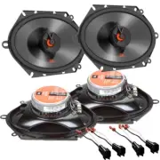 4 JBL 180W Max 6x8" (5x7") Front & Rear Car Speaker Kit for Select Ford Vehicles
