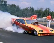 FUNNY FARMER MONZA FUNNY CAR AWESOME BURNOUT 8X10 GLOSSY PHOTO #7