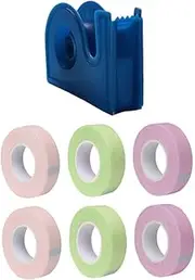 DRESSOOS Set of 7 Eyelash Isolation Patches Lash Tapes Cutter for Professional Personal Eyelash Extensions