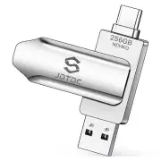 256GB Photo-Stick-iPhone-15-Thumb-Drive Flash-Drive-iPhone-Photo-Storage iPho...