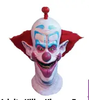 Adults Killer Klowns From Outer Space Slim MaskTrick Or Treat Studios