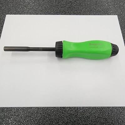 Snap-on Tools USA NEW GREEN & BLACK Ratcheting Screwdriver SSDMR4B