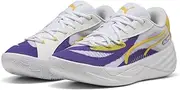 [PUMA] All-PRO Nitro LA 311899 Basketball Shoes, 25 Spring/Summer Colors Team Violet/Pere Yellow (01), 29.5 cm