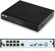 Seculink 8-Channel 4K POE NVR (1080p/3MP/4MP/5MP/8MP) Network Video Recorder Cloud P2P Remote Control Motion Detection