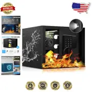 Wall-Mountable 1.3 Cub Safe with Combination Lock and Peace of Mind Features