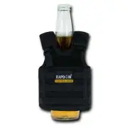 RAPDOM Can Bottle Cooler Beverage Insulator Tactical Vest Beer Soda upto 40oz