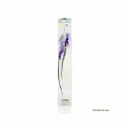 Lord Cliff Feather Fusion Hair Extension Purple Brand New