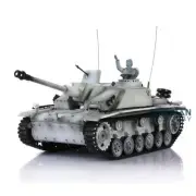 2.4G Henglong 1/16 Scale Snow 7.0 Plastic German Stug III RTR RC Tank Model 3868