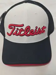 Titleist Golf Strapback Hat Performance Fabric OSFM Mesh Back NWT