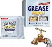 Multi Purpose Cleaning Powder, 150g Kitchen Oil Stains Grease Cleaning Powder, Oil Stain Remover, Heavy Duty Cleanser For Stove Top, Grill