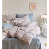 在飛比找蝦皮購物優惠-Little Bed小床-日本頂級雙層紗布全棉雙人床組 小清