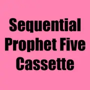 Sequential Circuits Prophet Five Data Recovery Cassette