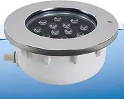 2-Pieces Recessed Underwater Light - LED Pool Lights, 12V IP68 Waterproof Stainless Steel Landscape Lights, Villa Ring Fountain Light, Landscape Lighting Beam Spotlight, for Outdoor, Garden (Color :
