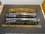 Harley FXR Performance Slip On Muffler Rush Removable Baffle NOS Slash Down GA