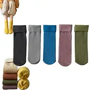 [Generic] Janemore Socks, Fleece Cozy Ultra Soft Velvet Slim Thermal Socks, Fleece Cozy Socks, Fleececozy Socks