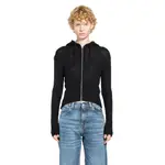 [OUR LEGACY] Fuzzy Alpaca Compact Hood Black