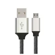 Astrotek AT-USBMICROBW-2M 2m Micro USB Data Sync Charger Cable for Android Phone Tablet White