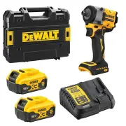 Dewalt DCF922P2T-XE - 18V Brushless 1/2" (Pin Detent) Impact Wrench Kit (2 x 5.0Ah)