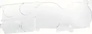 OER Instrument Cluster Lens Without Clock For 1973-1980 Chevy GMC Pickup Trucks