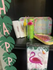 Flamingo Tropical Hawaii Party Balloon Arch Kit Party Packet All Included