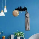 Metal Wall Storage Hook Creative Clothes Hanger Crafts Key Rack Home