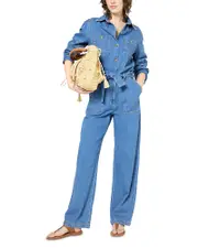 Gerard Darel Flore Denim Jumpsuit
