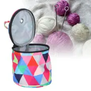 Crochet Hook Thread Storage Bag Yarn Storage Tote Bag For Knitting Accessory