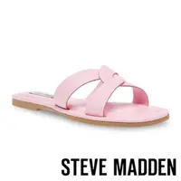 在飛比找momo購物網優惠-【STEVE MADDEN】PRECISELY 交叉扭結平底