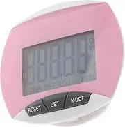 INOOMP Multifunctional Electronic Pedometer for Walking Accurate Step Counter with Calories Tracking Compact Pocket Design for Outdoor Sports for Fitness Enthusiasts